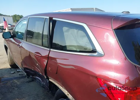 2017 Honda Pilot Ex z USA, uszkodzony, nr VIN 5FNYF6H38HB079627